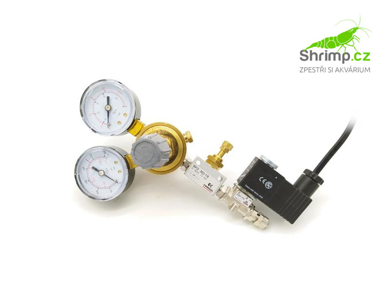 Kompletní CO2 set s 5 l lahví s nočním vypínáním