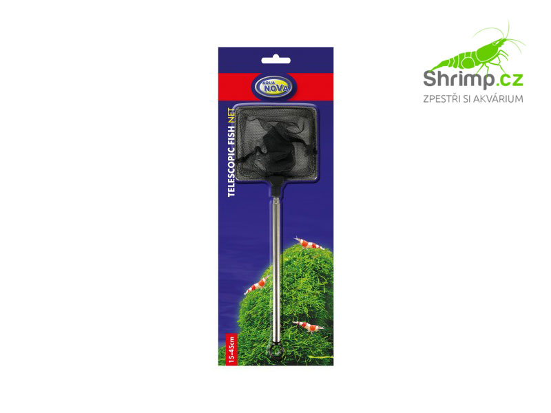Síť pro akvarijní ryby a krevety 7,5 cm N-03 SHRIMP L 23 - 60 cm