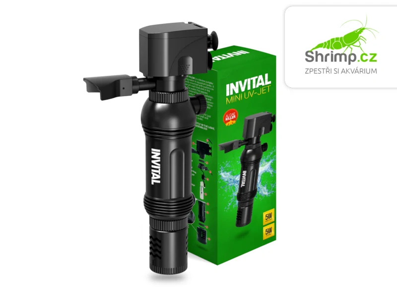INVITAL Mini UV lampa 5W s čerpadlem