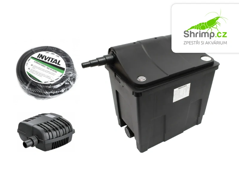 Set netlakové filtrace pro jezírko do 3000l (bez UV)