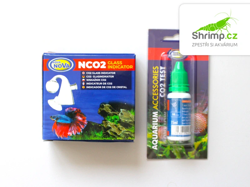 Drop checker Aqua Nova s náplní (indikátor CO2)