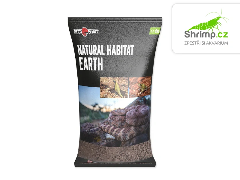 Repti Planet Substrát Earth hnědý 4 kg