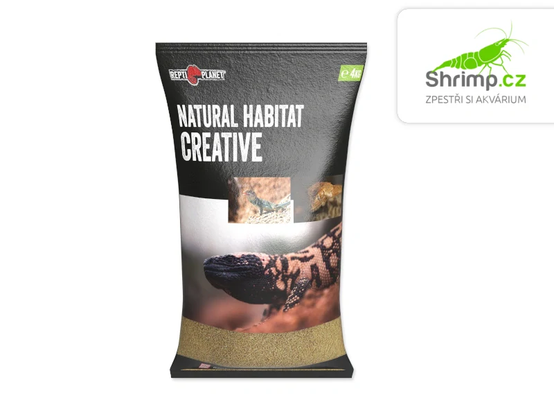 Repti Planet Substrát tvarovací žlutý 4 kg