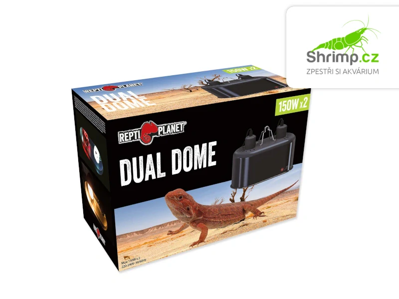 Repti Planet Osvětlení Dual Dome 2×150W