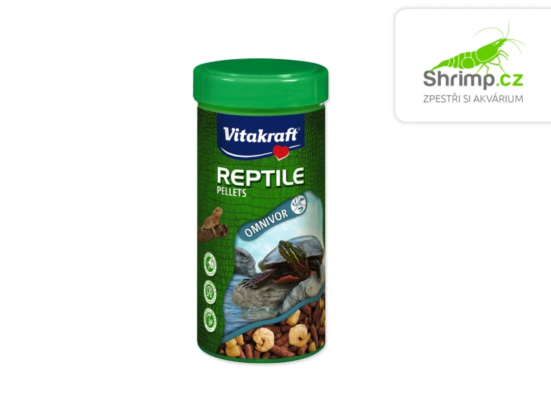 Vitakraft Krmivo Reptile Pellets Omnivor 250 ml