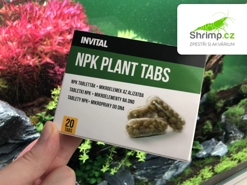 INVITAL Tablety NPK + mikroprvky