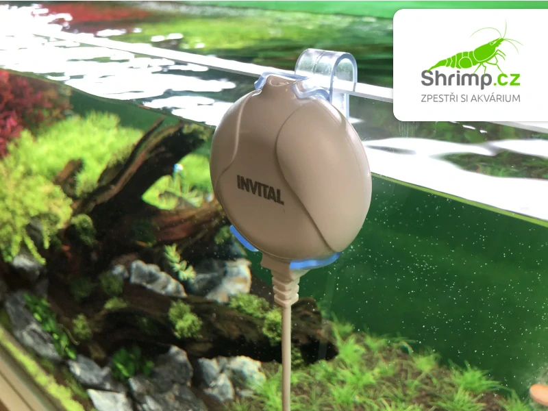 INVITAL Piezoelektrický miniaturní vzduchovací motorek