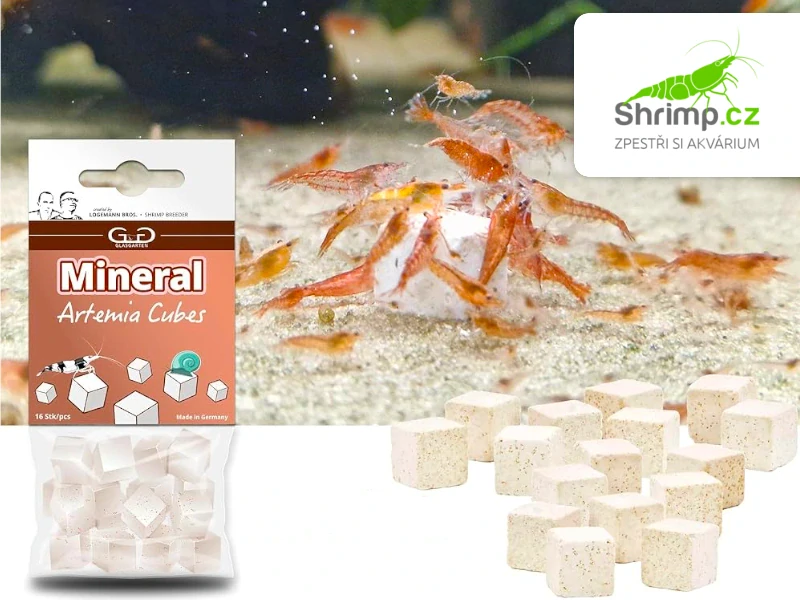 GlasGarten – Mineral Artemia Cubes 8 ks
