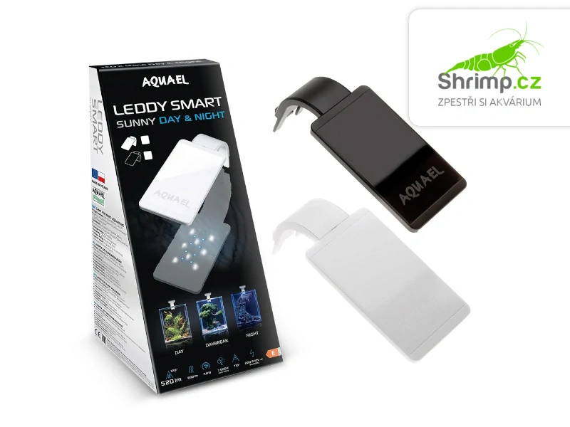 Aquael Leddy Smart SUNNY  D&N 4,8W, 11 cm černá