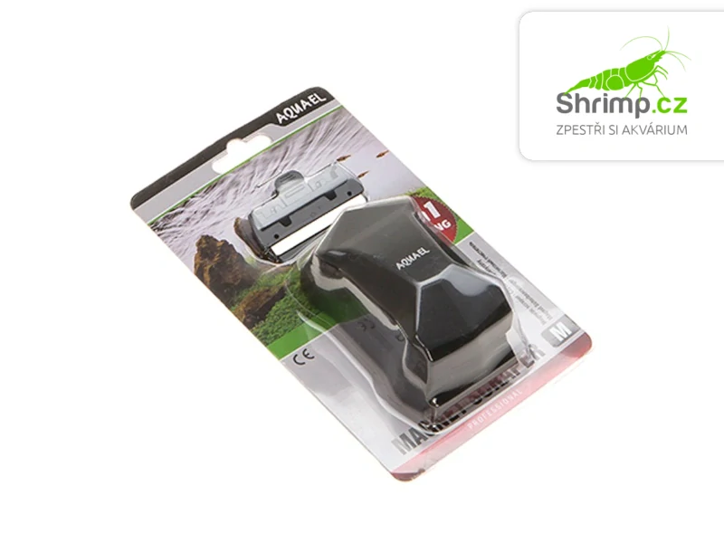Aquael Magnetická stěrka M 2v1, pro sklo 3–8 mm