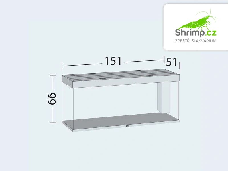 JUWEL Rio LED Akvarijní set 450 dub, 450 l