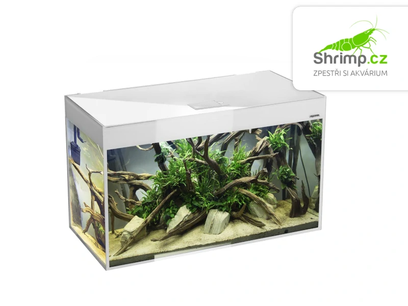 Aquael Akvarijí set Glossy 120 bílý, 260 l