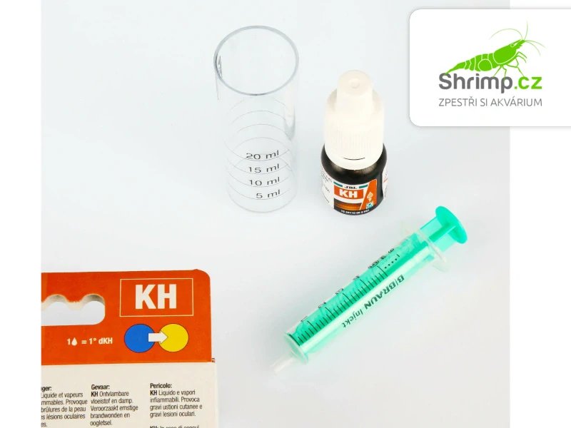 JBL KH test (uhličitanová tvrdost) - náplň