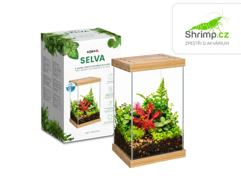 AQUAEL SELVA Mini terárium WRGB LED