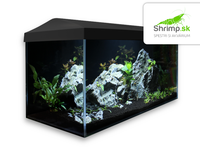 Kompletní akvarijní sada 54 l Black Scenery