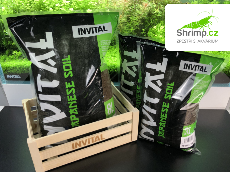 Invital Japanese Soil 3 l Powder japonský substrát hnědý