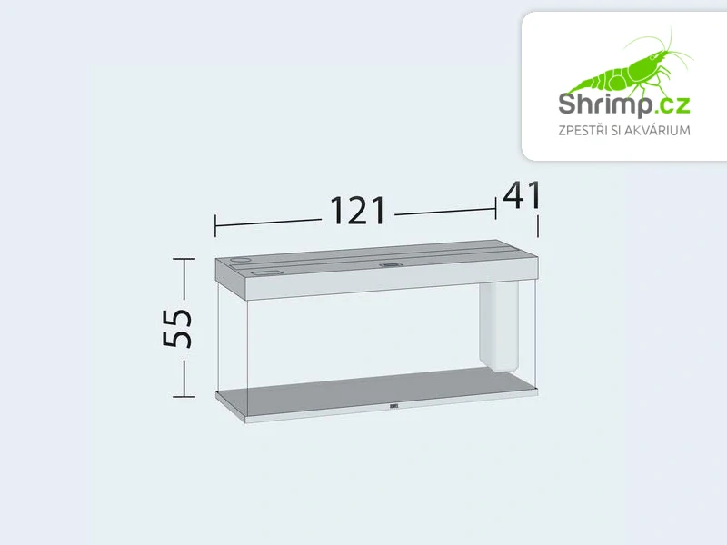 JUWEL Rio LED Akvarijní set 240 šedý, 240 l