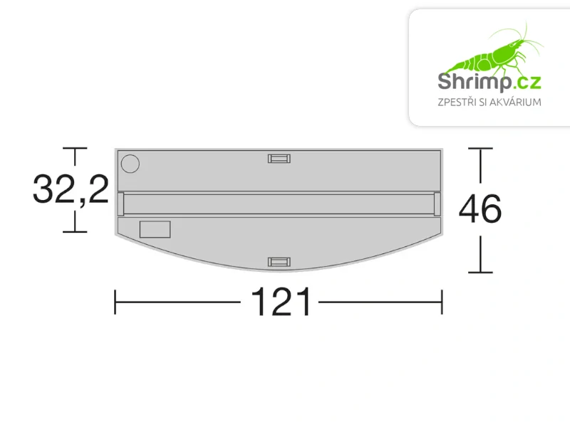 JUWEL Vision LED 260 Akvarijní set dub, 260 l