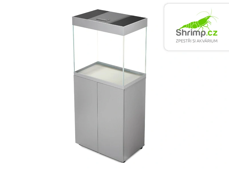 Aquael Akvarijní set OPTI SET 130 šedý, 130 l