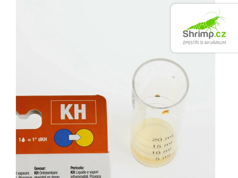 JBL KH test (uhličitanová tvrdost) - náplň