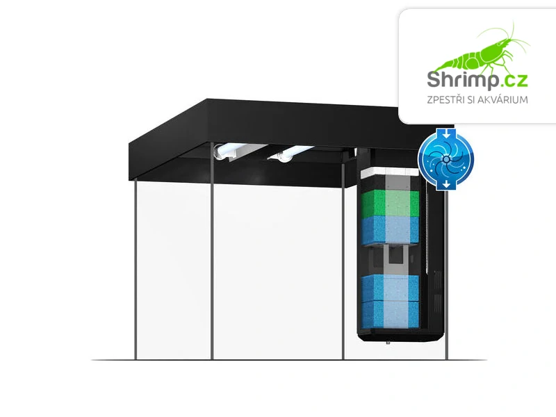 JUWEL Lido Akvarijní set 120 černý, 120 l
