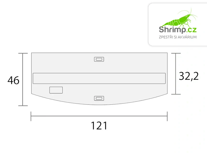 JUWEL Vision LED 180 Akvarijní set černý, 180 l