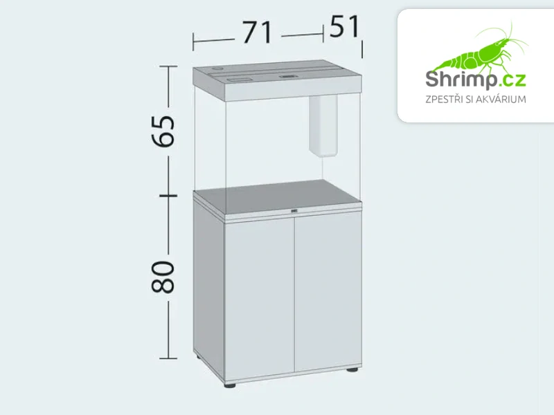 JUWEL Lido Akvarijní set 200 bílý, 200 l