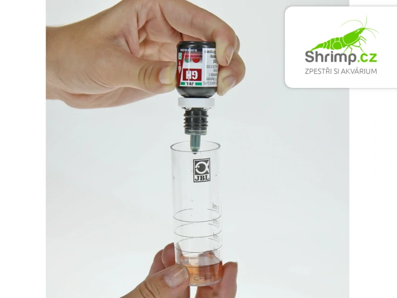 JBL GH test (celková tvrdost)