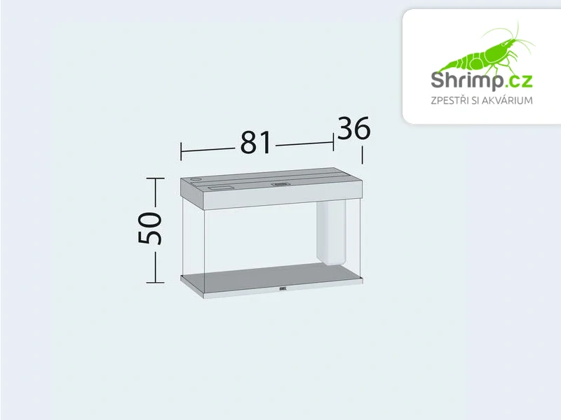 JUWEL Rio LED Akvarijní set 125 bílý, 125 l
