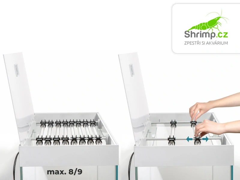 Aquael Akvarijní set OPTI SET 125 bílý, 125 l 