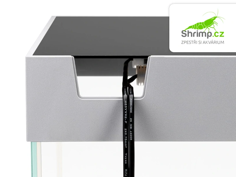 Aquael Akvarijní set OPTI SET 130 šedý, 130 l