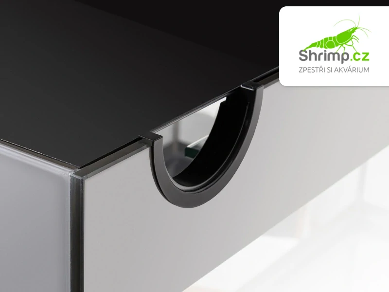 Aquael Akvarijní set Glossy 150 šedý, 405 l