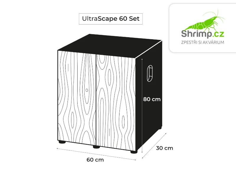 Aquael Skříňka Ultrascape 60 Forest