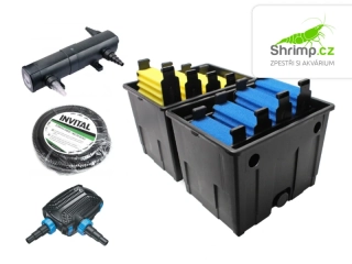 Set netlakové filtrace pro jezírko do 50000l