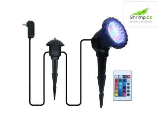 INVITAL RGB jezírkové osvětlení 1ks