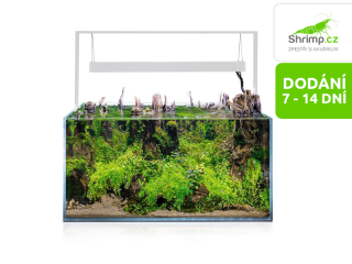 Aquael Akvárium set Ultrascape 90 Snow, 243 l