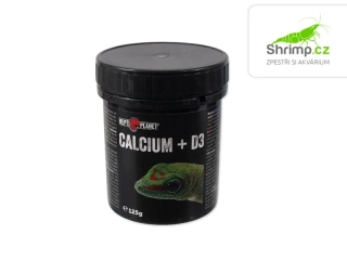 Repti Planet Krmivo doplňkové Calcium + D3 125 g